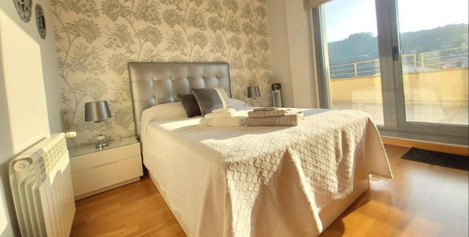 Apartament Atico Exclusivo Bueu Centro, 50M Playa Zewnętrze zdjęcie