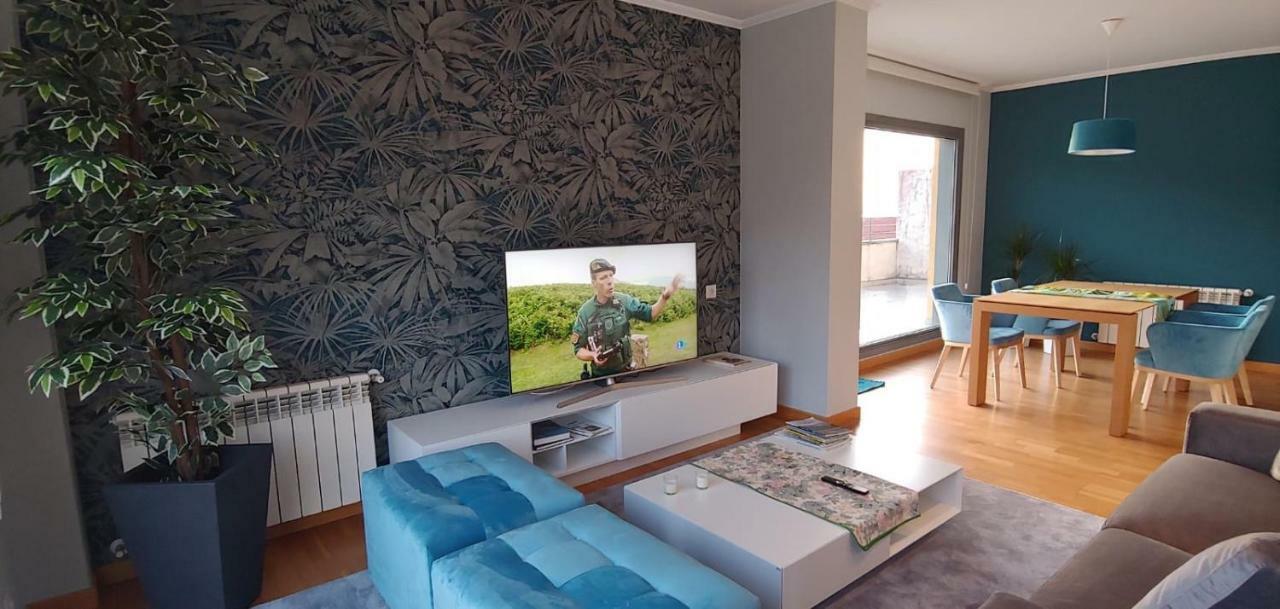 Apartament Atico Exclusivo Bueu Centro, 50M Playa Zewnętrze zdjęcie
